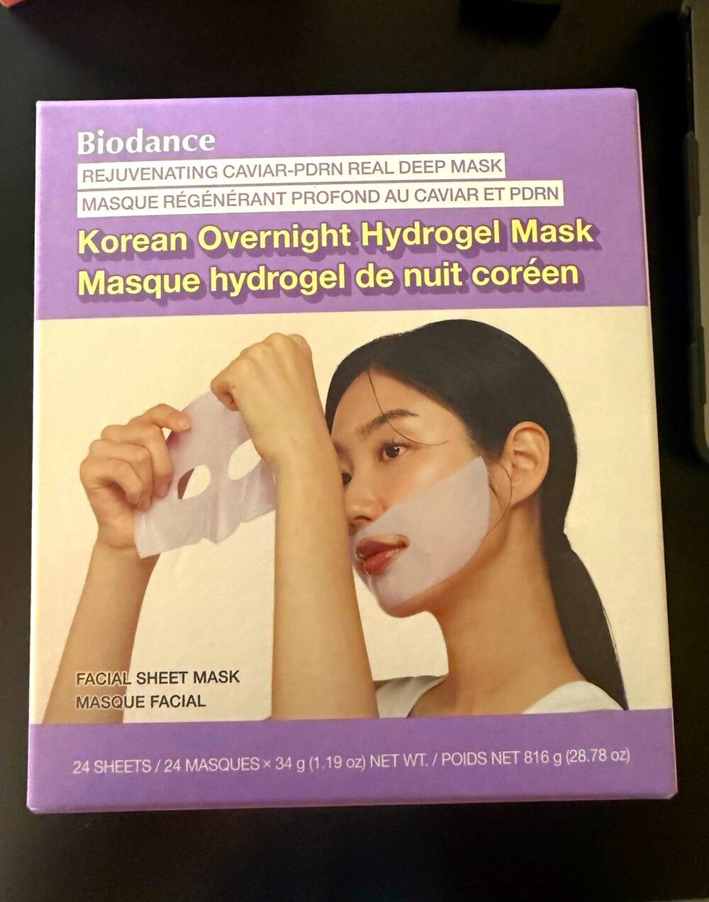 Biodance Rejuvenating Caviar-PDRN Hydrogel Sheet Mask 24 Sheets Item 2014316
